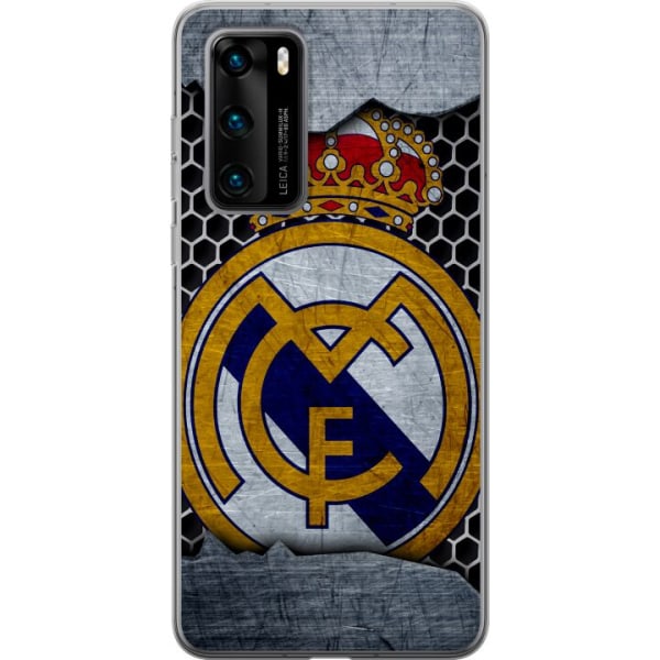 Huawei P40 Gennemsigtig cover Real Madrid