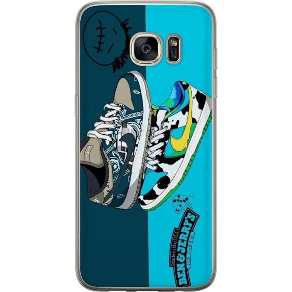 Samsung Galaxy S7 edge Läpinäkyvä kuori Nike