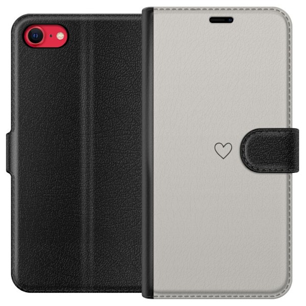 Apple iPhone SE (2020) Plånboksfodral Hjärta