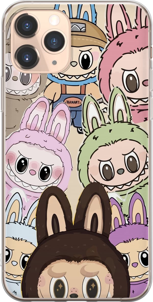 Kompatibelt Mobildeksel til Apple iPhone 11 Pro The Monster Edition Samlefigur Anime