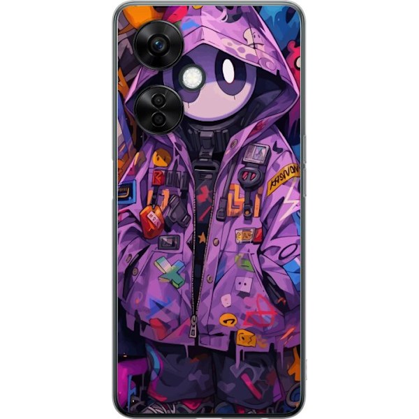 OnePlus Nord CE3 Gennemsigtig cover Anime