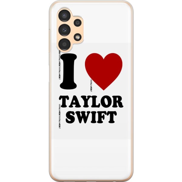 Samsung Galaxy A13 Gennemsigtig cover Taylor Swift