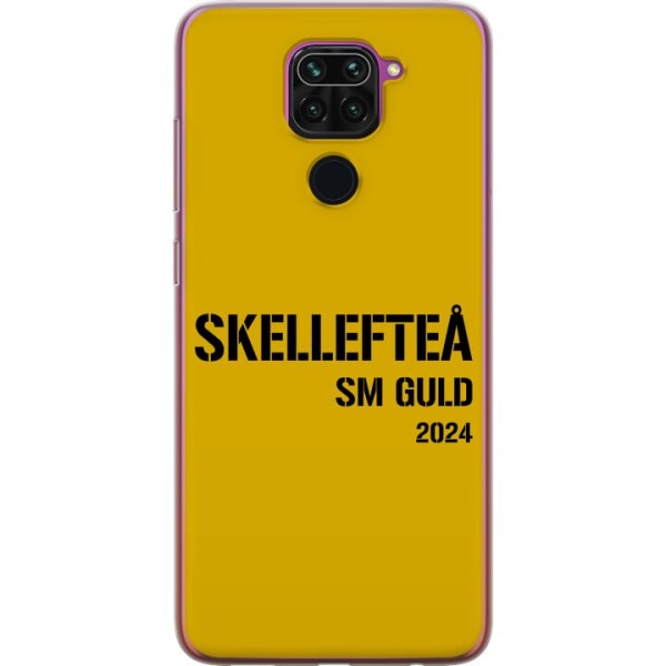 Xiaomi Redmi Note 9 Genomskinligt Skal Skellefteå SM GULD