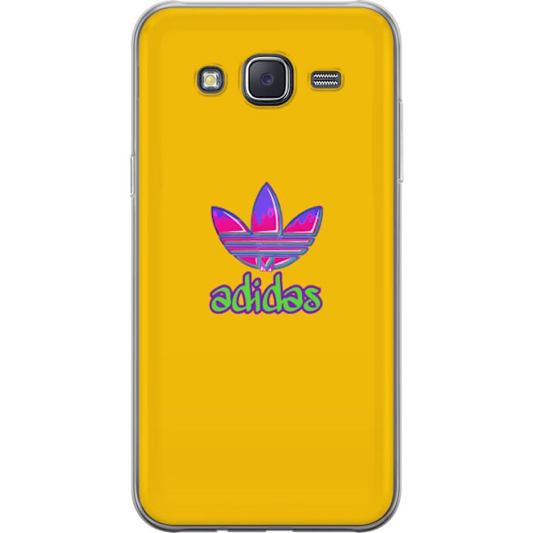 Samsung Galaxy J5 Läpinäkyvä kuori Adidas