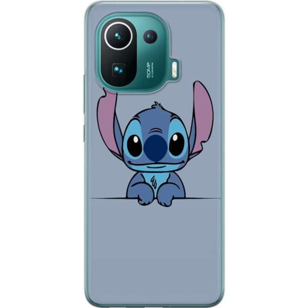 Xiaomi Mi 11 Pro Gennemsigtig cover Lilo & Stitch