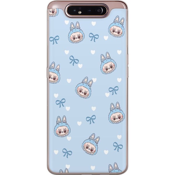 Samsung Galaxy A80 Läpinäkyvä kuori Labubu Tuli Henki