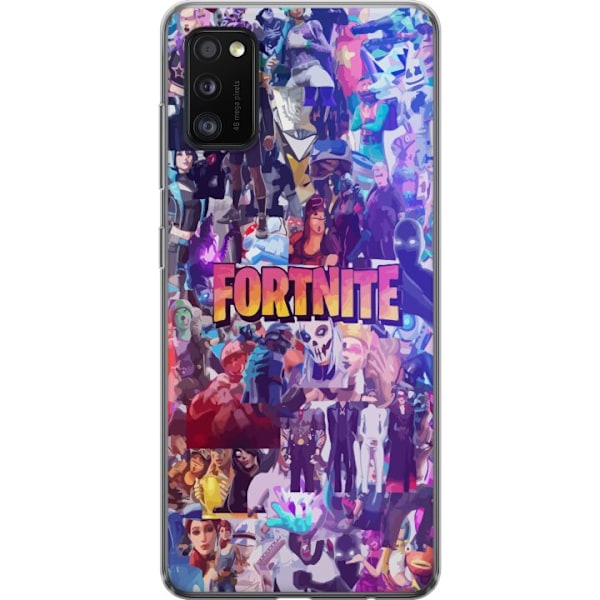 Samsung Galaxy A41 Gjennomsiktig deksel Fortnite