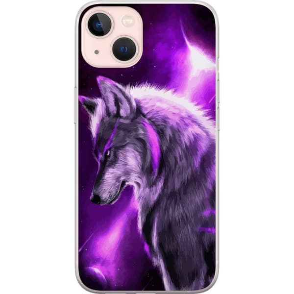 Kompatibel Mobilcover til Apple iPhone 13 Lilla Varg