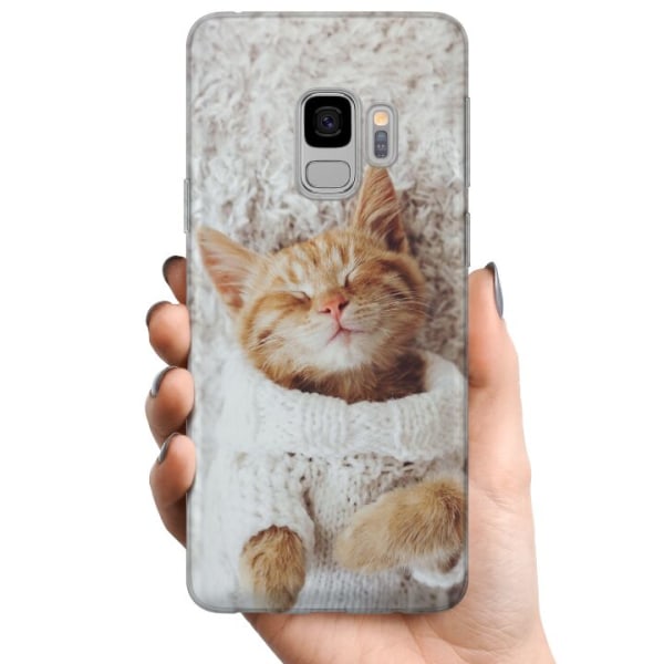 Samsung Galaxy S9 TPU Matkapuhelimen kuori Kissa