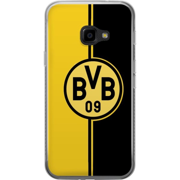 Samsung Galaxy Xcover 4 Läpinäkyvä kuori Borussia Dortmund