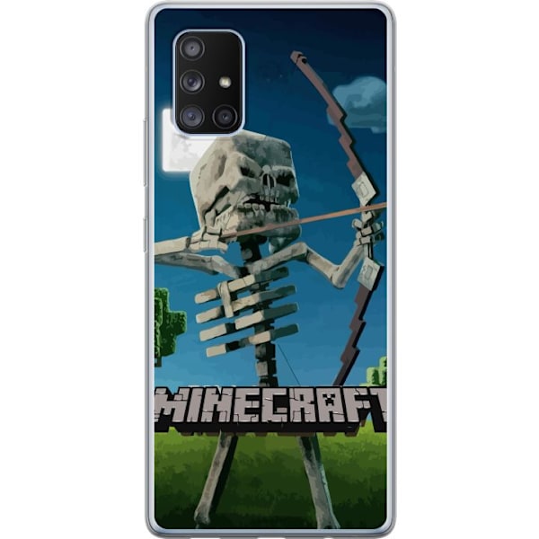 Samsung Galaxy A71 5G Gennemsigtig cover A Minecraft Movie