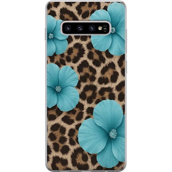 Samsung Galaxy S10+ Läpinäkyvä kuori Blossom Beast