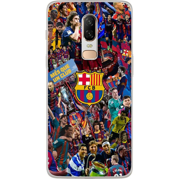 OnePlus 6 Genomskinligt Skal I Love FCB