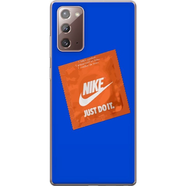 Samsung Galaxy Note20 Gjennomsiktig deksel Nike