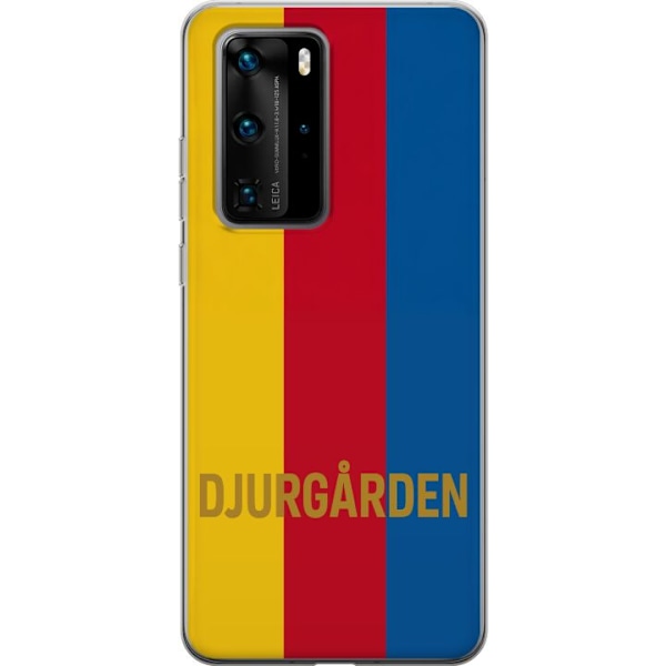 Huawei P40 Pro Genomskinligt Skal Djurgården – fotboll