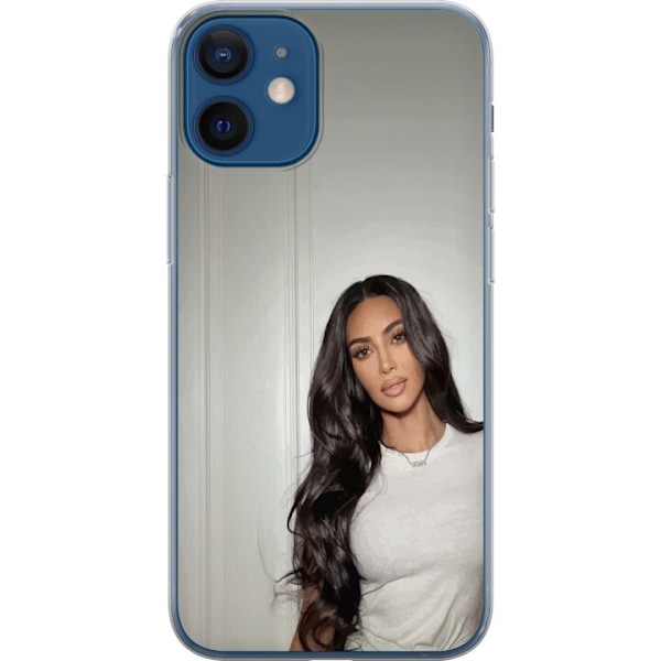 Apple iPhone 12 mini Läpinäkyvä kuori Kim Kardashian – Iconic Style Collection