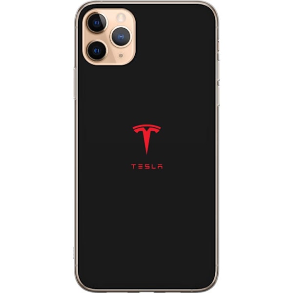 Apple iPhone 11 Pro Max Gjennomsiktig deksel Tesla