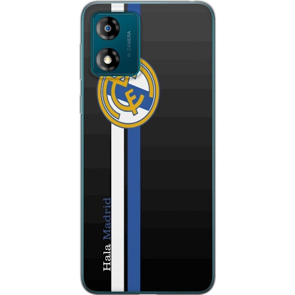 Motorola Moto E13 Genomskinligt Skal Real Madrid