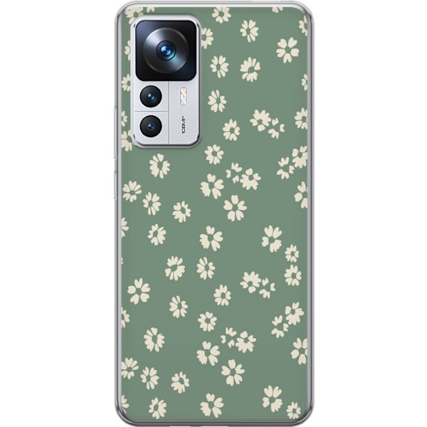 Xiaomi 12T Pro Läpinäkyvä kuori Kukkaisunelma - Värikäs K