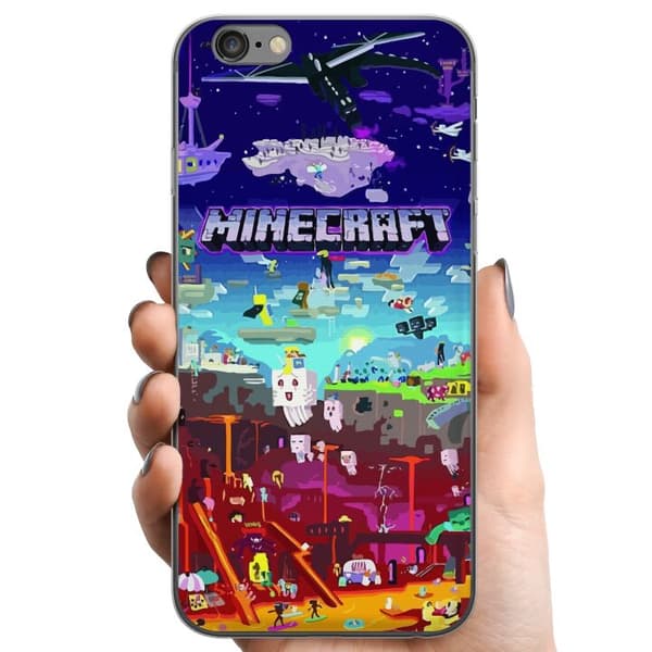 Kompatibelt Mobildeksel til Apple iPhone 6s Plus MineCraft