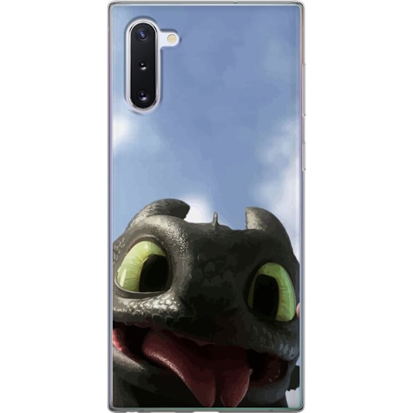Samsung Galaxy Note10 Genomskinligt Skal How to Train Your Dragon (Draktränaren)