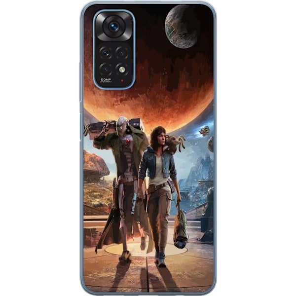 Xiaomi Redmi Note 11 Gennemsigtig cover Star Wars Fredløse