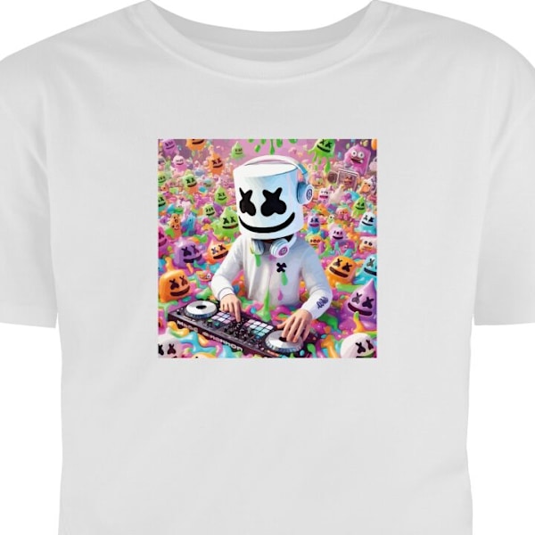 Barn-T-shirt | Bekväm T-shirt för Barn Fortnite vit 2-3 År