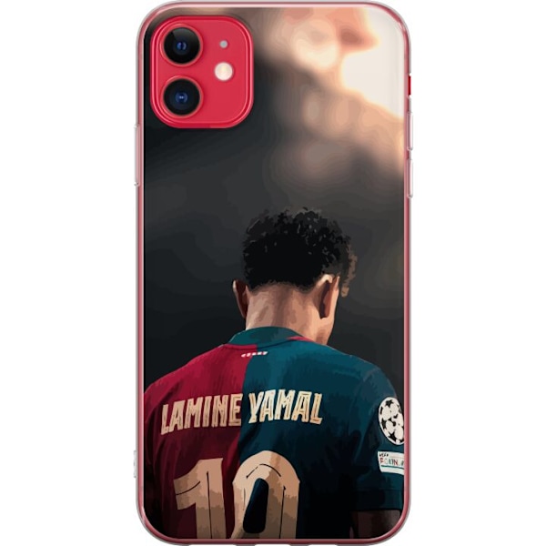 Apple iPhone 11 Läpinäkyvä kuori Lamine Yamal