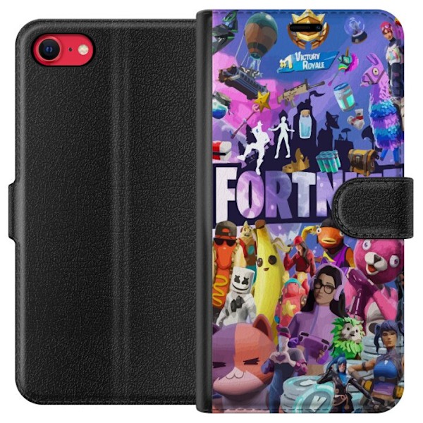Apple iPhone SE (2022) Tegnebogsetui Fortnite Skins Emotes Battle Royale Karakterer Gamer Gamingtema Fed Børn Unge