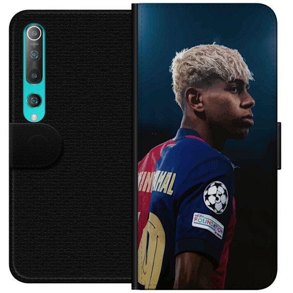Xiaomi Mi 10 5G Lompakkokotelo Lamine Yamal - Barcelonan ihmel