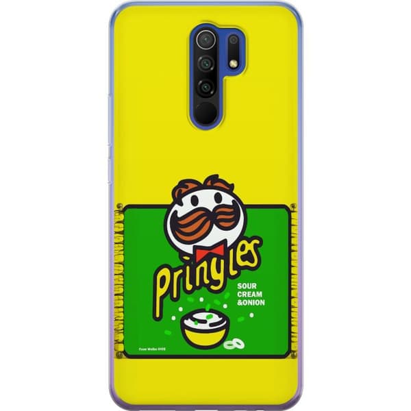 Kompatibelt Mobilskal till Xiaomi Redmi 9 Pringles gul