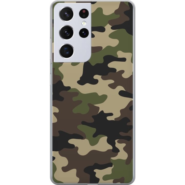 Samsung Galaxy S21 Ultra 5G Cover / Mobilcover - Militær