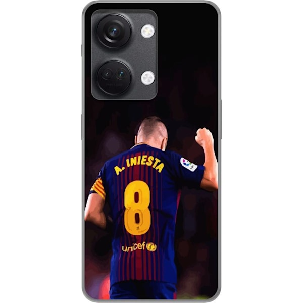 OnePlus Nord 3 Gjennomsiktig deksel Andrés Iniesta (FC Barcel