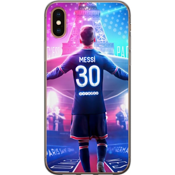 Apple iPhone XS Läpinäkyvä kuori Messi