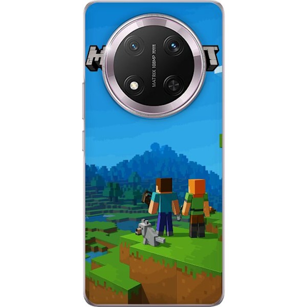 Honor Magic7 Lite Läpinäkyvä kuori Minecraft Key Art