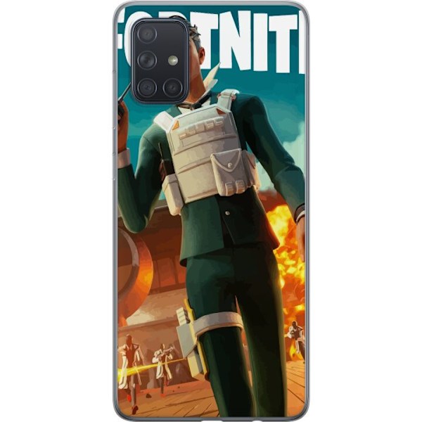 Samsung Galaxy A71 Gennemsigtig cover Fortnite