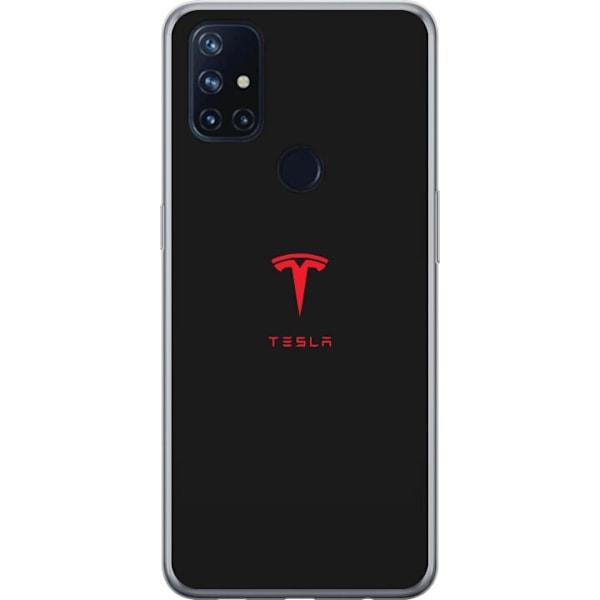 OnePlus Nord N10 5G Genomskinligt Skal Tesla