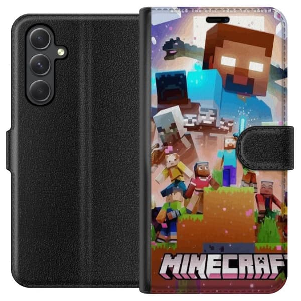 Kompatibelt Plånboksfodral till Samsung Galaxy A05s Minecraft