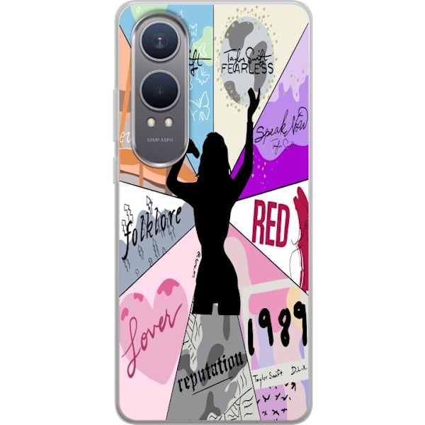 OnePlus Nord CE4 Lite Gennemsigtig cover Taylor Swift