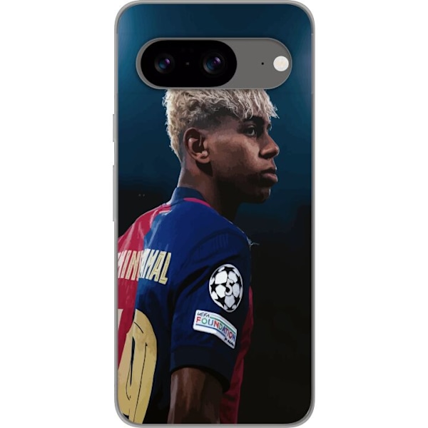 Google Pixel 8 Läpinäkyvä kuori Lamine Yamal - Barcelonan i