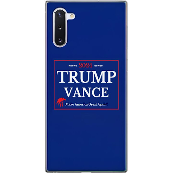 Samsung Galaxy Note10 Läpinäkyvä kuori Trump | Vance 2024