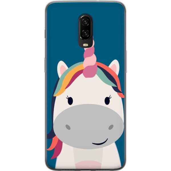 OnePlus 6T Genomskinligt Skal Enhörning / Unicorn