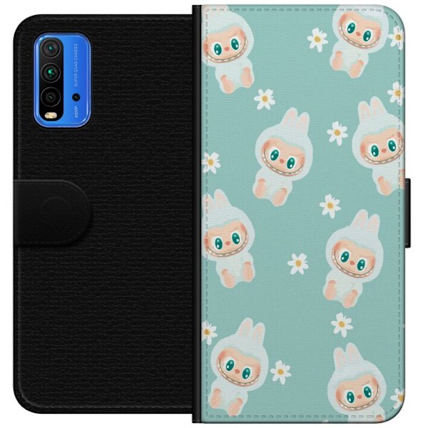 Xiaomi Redmi Note 9 4G Tegnebogsetui Labubu Candy Vibes