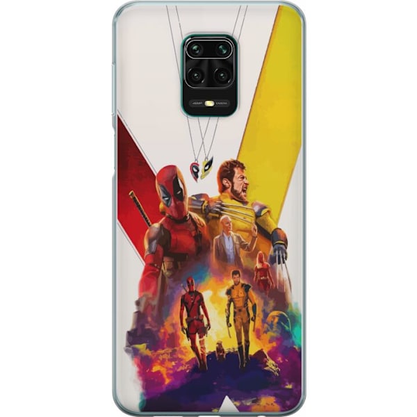 Xiaomi Redmi Note 9 Pro Genomskinligt Skal Wolverine Deadpool