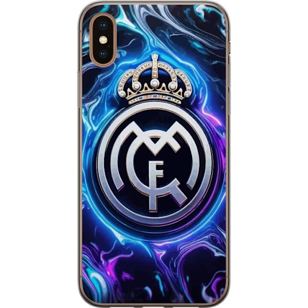 Apple iPhone X Genomskinligt Skal Real Madrid