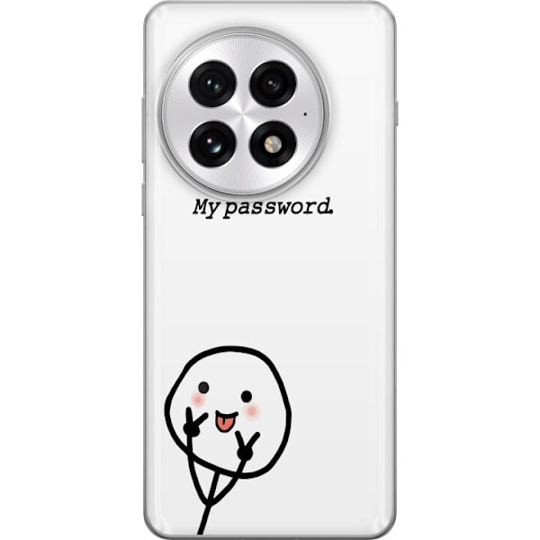 OnePlus 13 Genomskinligt Skal You Don’t Know My Password –