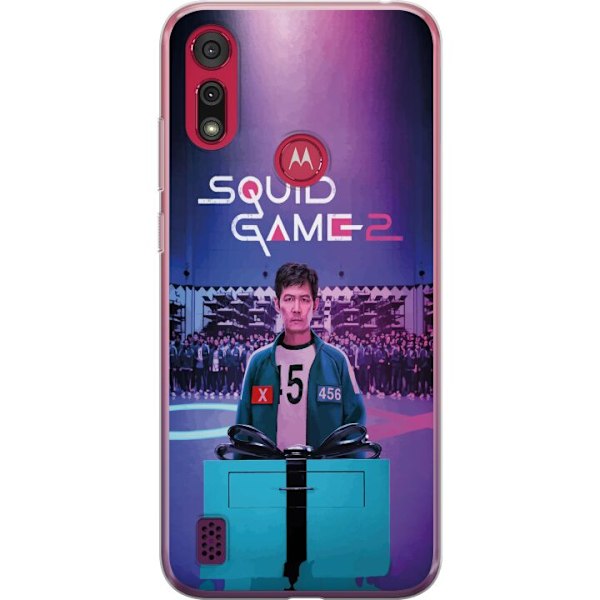 Motorola Moto E6s (2020) Genomskinligt Skal Squid Game 2 - 456