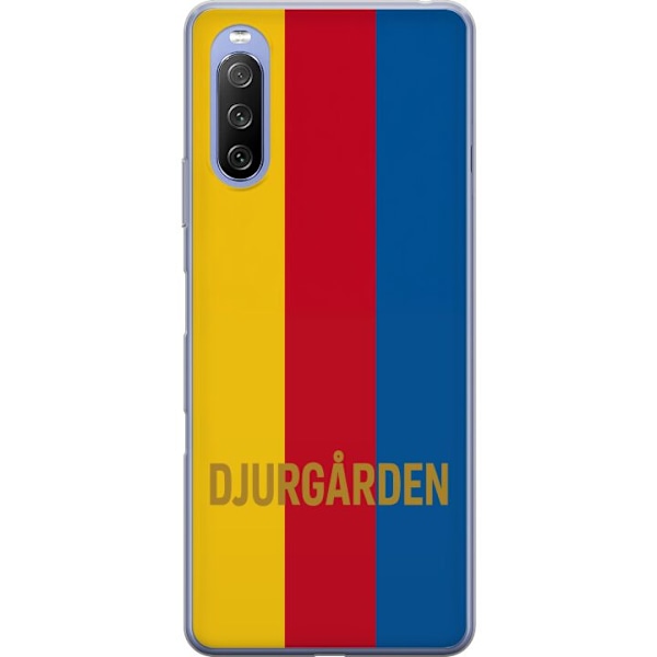 Sony Xperia 10 III Lite Läpinäkyvä kuori Djurgården – ja