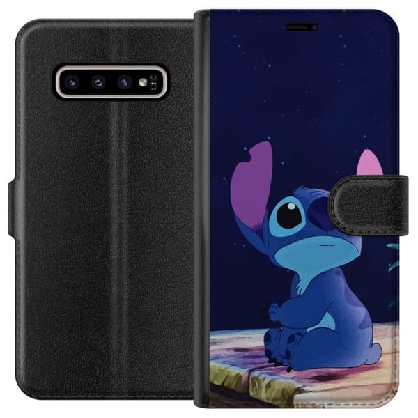 Kompatibelt Lommeboketui til Samsung Galaxy S10+ Stjerner