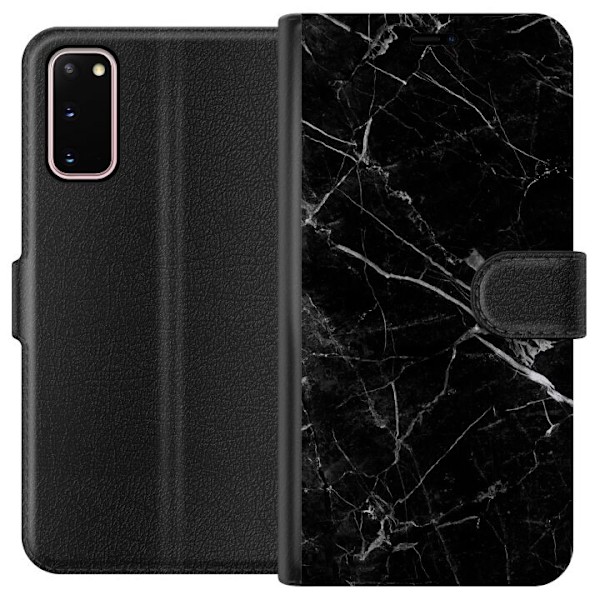 Samsung Galaxy S20 Tegnebogsetui Marmor